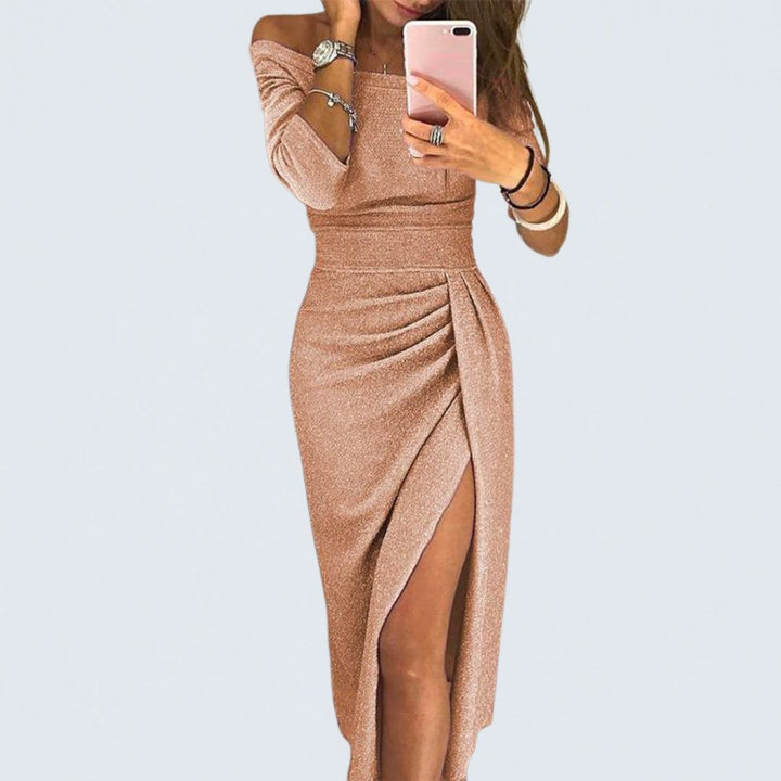 Ava™ | Off-Shoulder Gala Dress