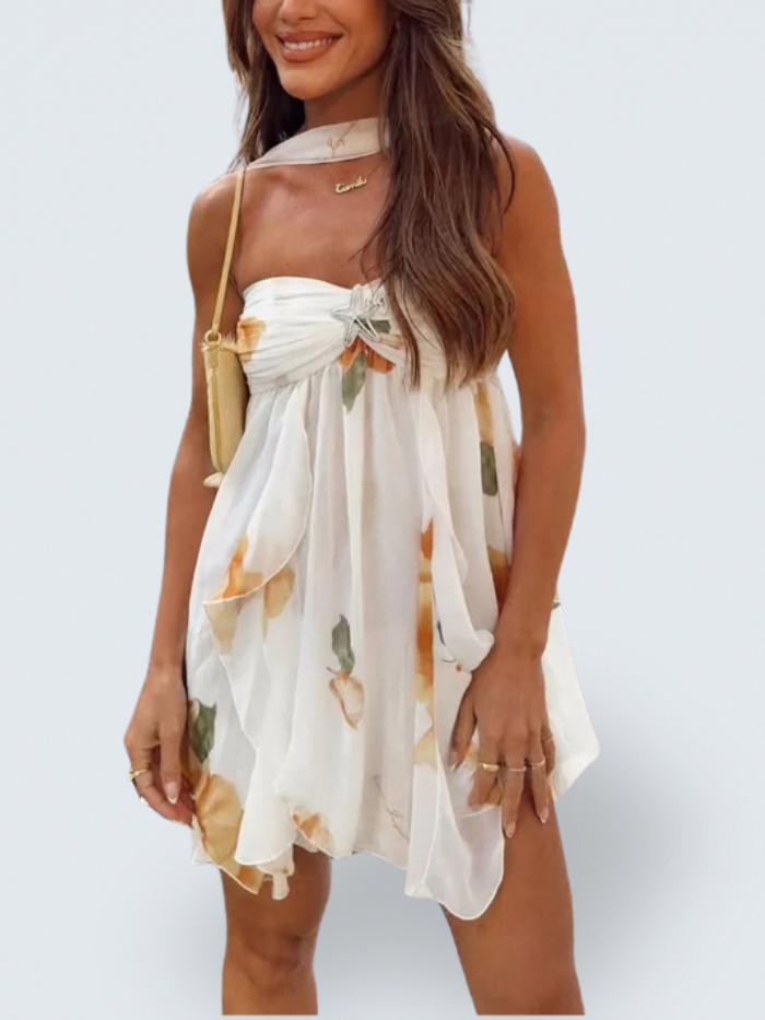 Sophia™ | Halter Neck Mini Dress
