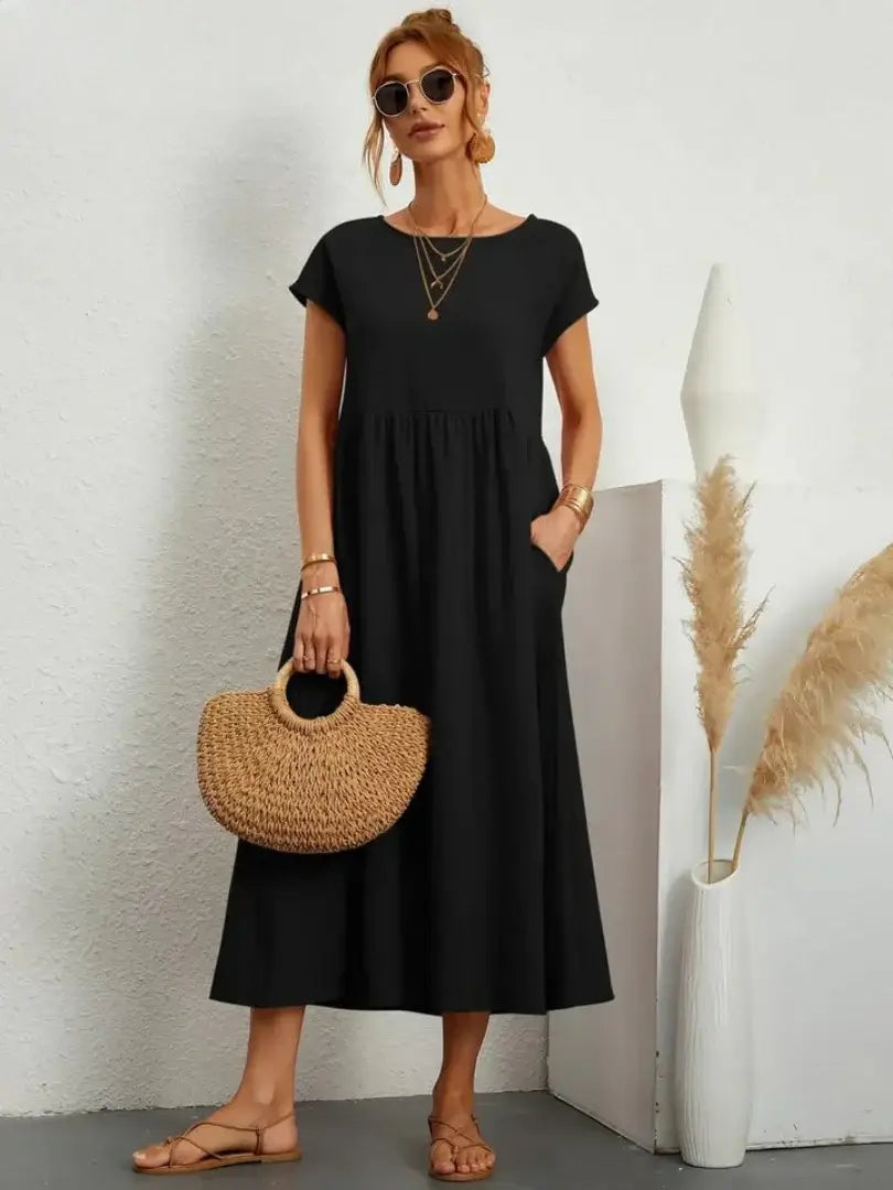 Cassandra™ | Midi Dress With Pockets