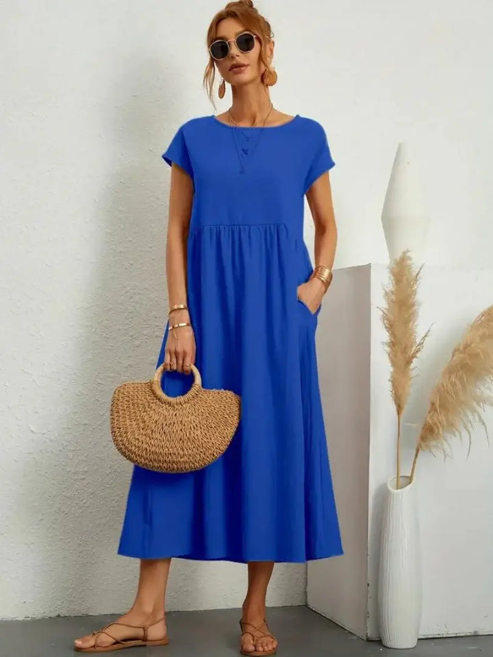 Cassandra™ | Midi Dress With Pockets
