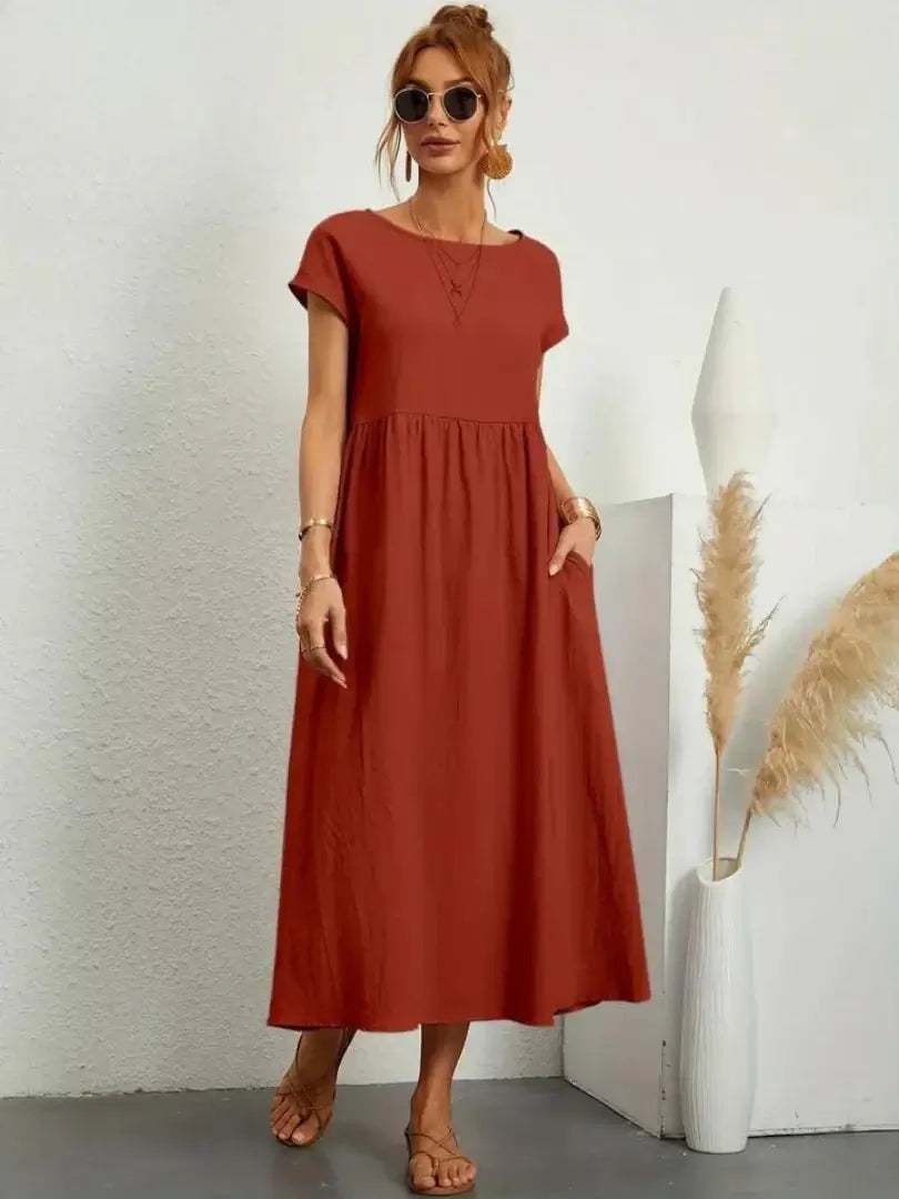 Cassandra™ | Midi Dress With Pockets