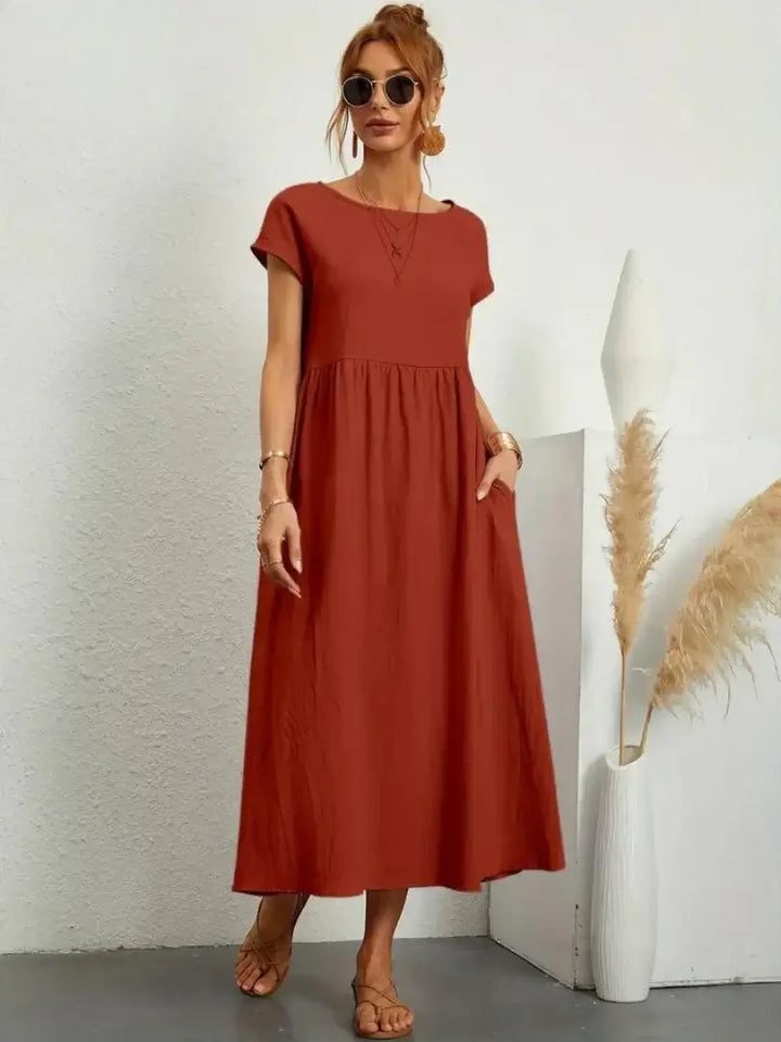 Cassandra™ | Midi Dress With Pockets