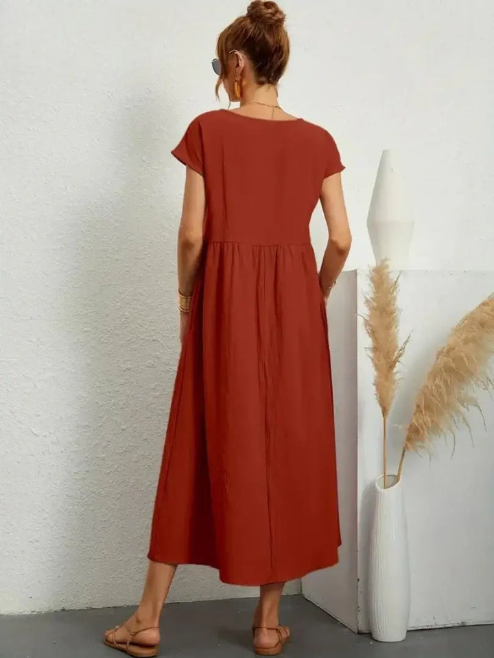 Cassandra™ | Midi Dress With Pockets