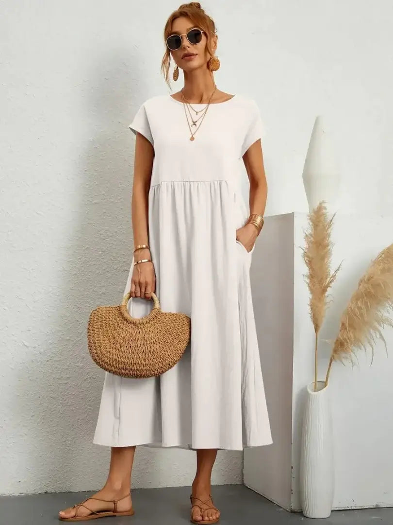 Cassandra™ | Midi Dress With Pockets
