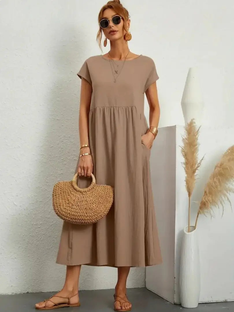 Cassandra™ | Midi Dress With Pockets