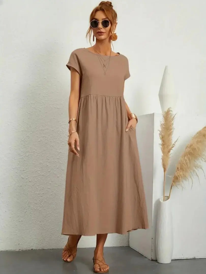 Cassandra™ | Midi Dress With Pockets