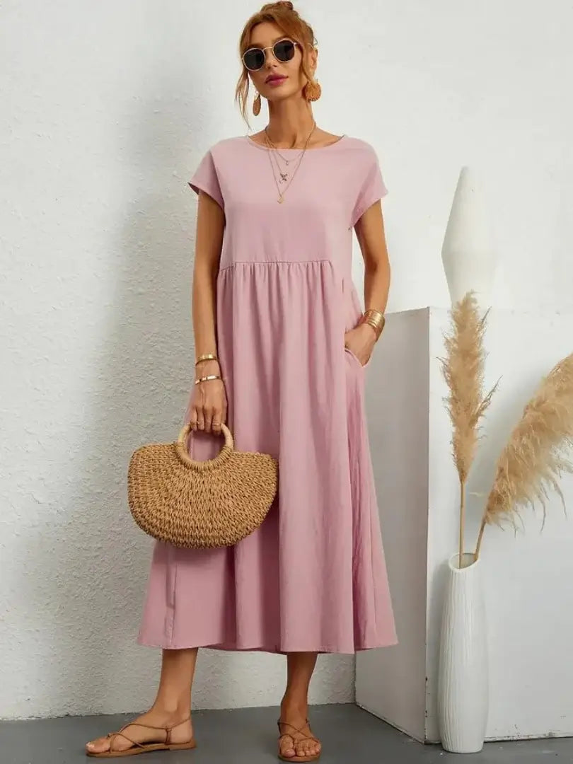 Cassandra™ | Midi Dress With Pockets