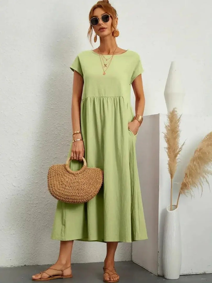 Cassandra™ | Midi Dress With Pockets