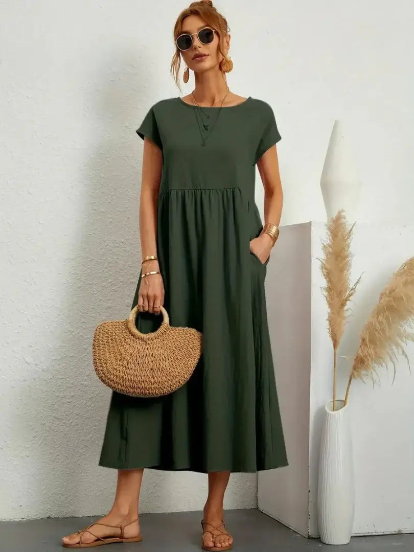 Cassandra™ | Midi Dress With Pockets