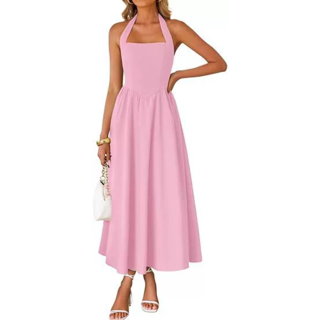 Madison™ | Sleeveless Halter Dress