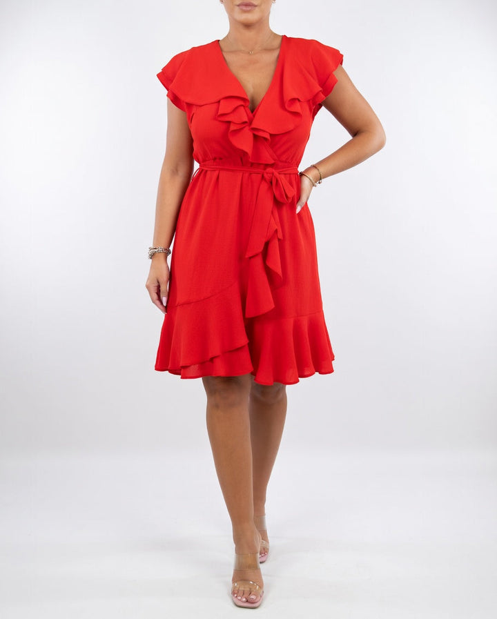 Susan™ | Fluid Wrap Dress