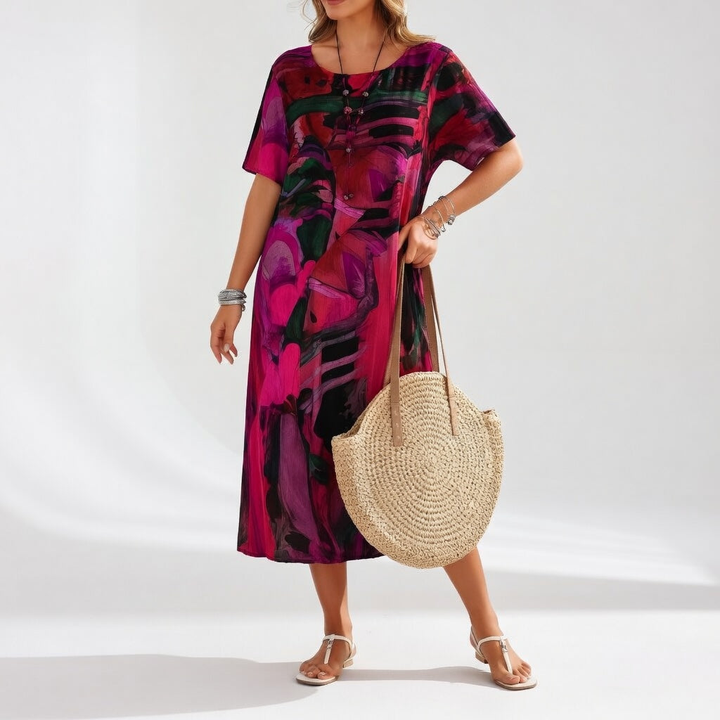 Mila™ | Long Artistic Dress