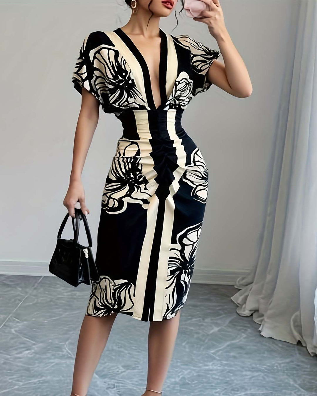 Nina™ | Pleated Dress