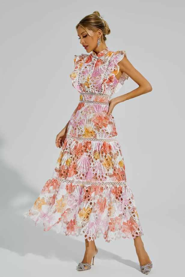 Lila™ | Hollow Sleeveless Maxi Dress