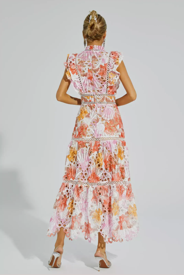 Lila™ | Hollow Sleeveless Maxi Dress