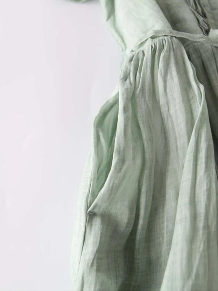 Isabella™ | Linen Maxi Dress