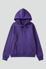 Women’s Hoodie with Adjustable Hood and Ribbed Hem