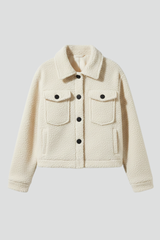 Women’s Jacket with Button Closure and Chest Pockets