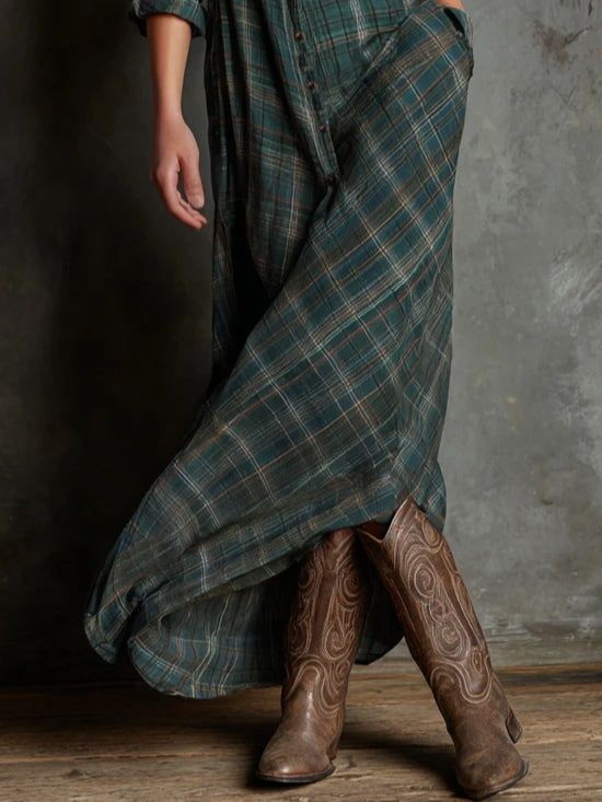 Savannah™ | Button-Down Western Dress