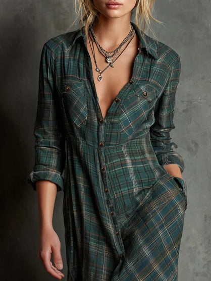 Savannah™ | Button-Down Western Dress