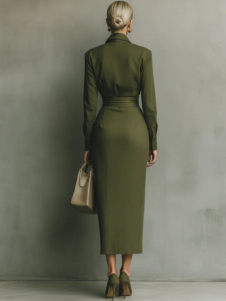 Mia™ | Cotton Blended Maxi Dress