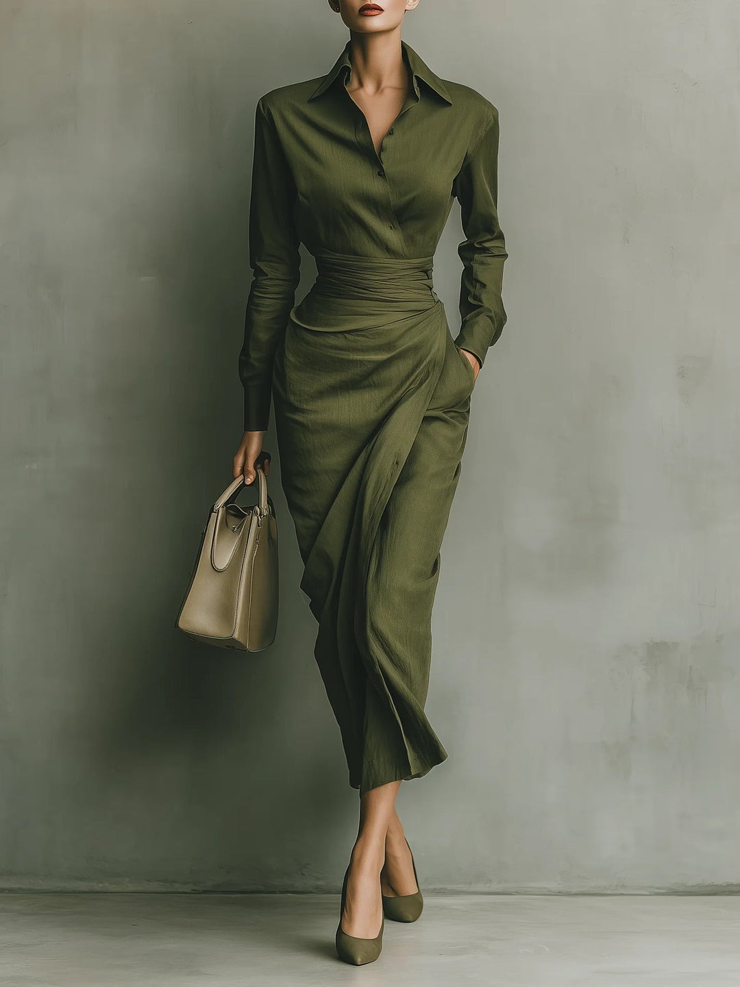 Mia™ | Cotton Blended Maxi Dress