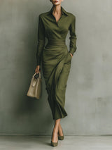 Mia™ | Cotton Blended Maxi Dress
