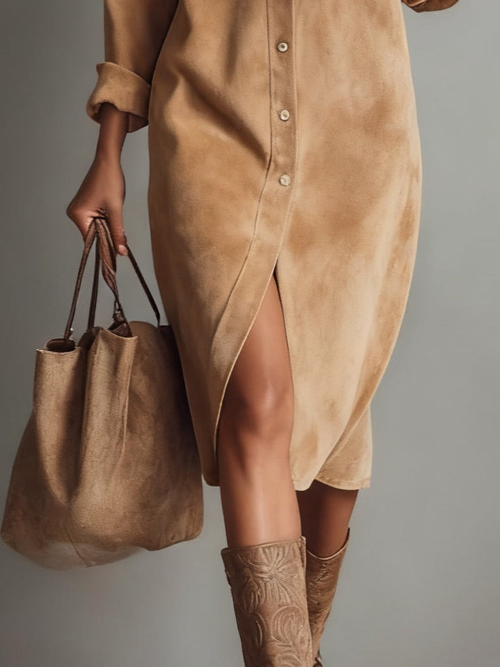 Isabella™ | Midi Dress With Chest Pockets