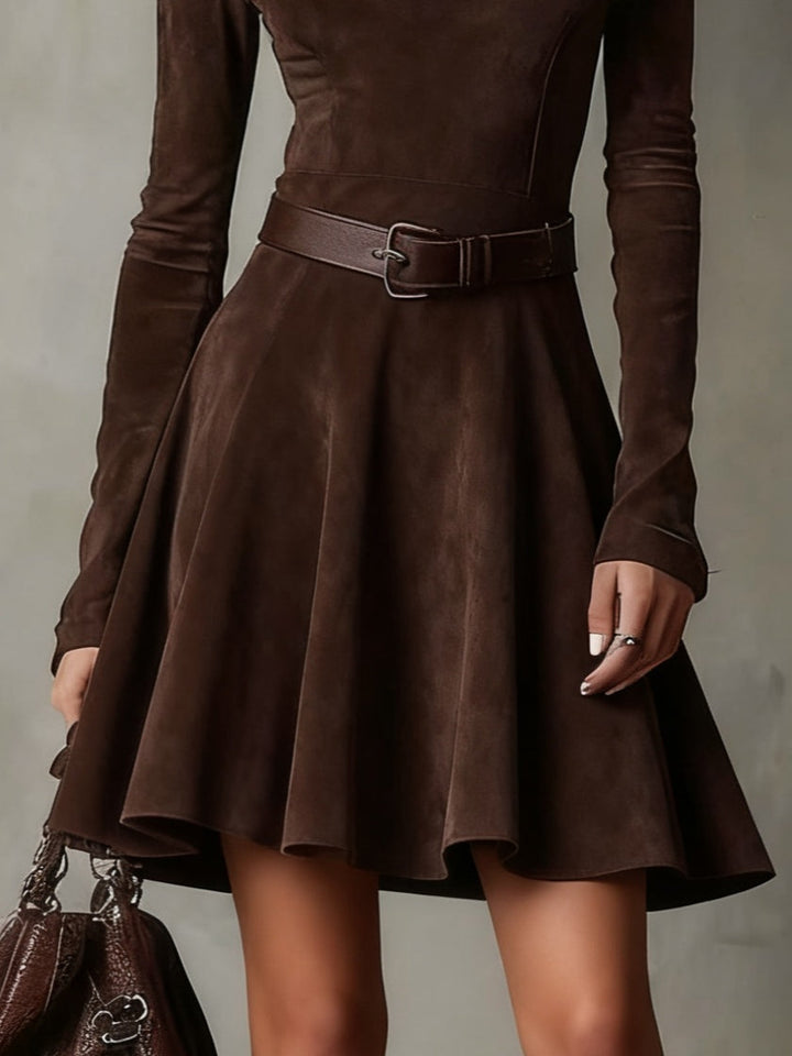 Mia™ | Mock Neck Mini Dress