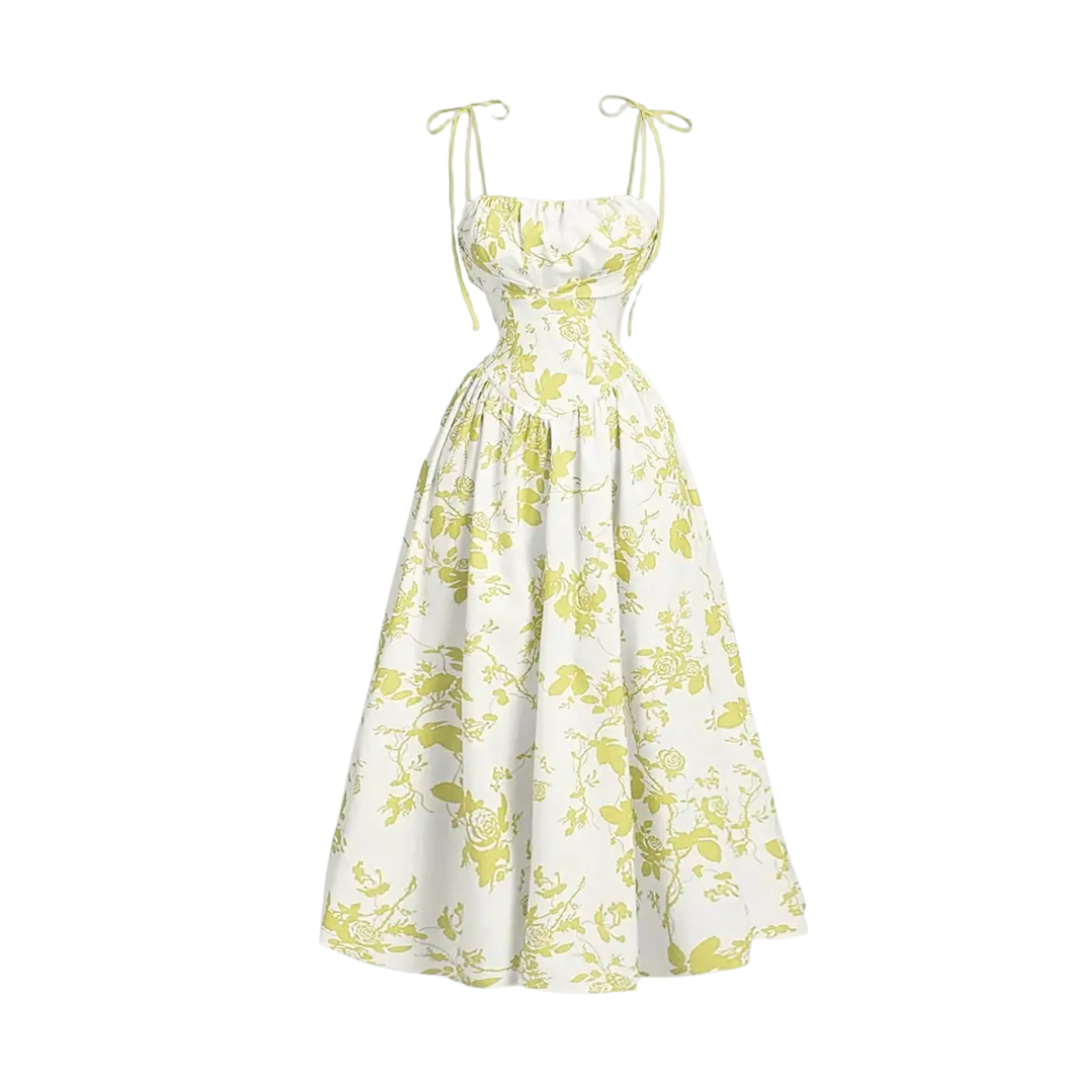 Rosalie™ | Floral Tie-Shoulder Cami Dress