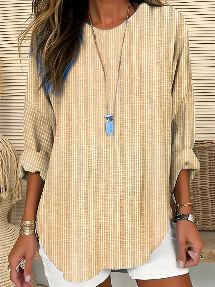Maya™ | Classic Striped Blouse