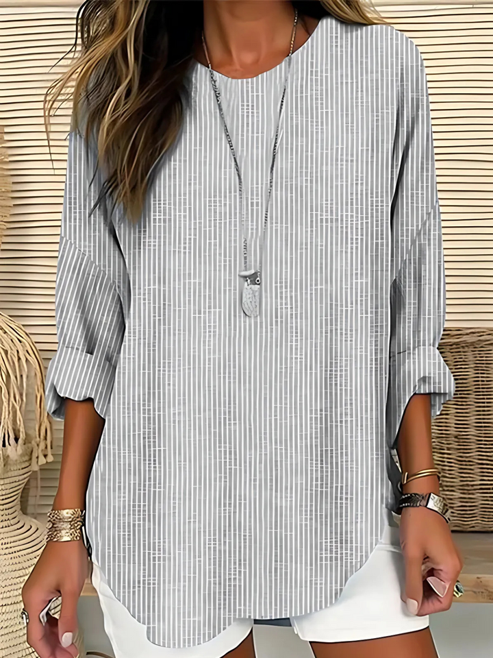 Maya™ | Classic Striped Blouse