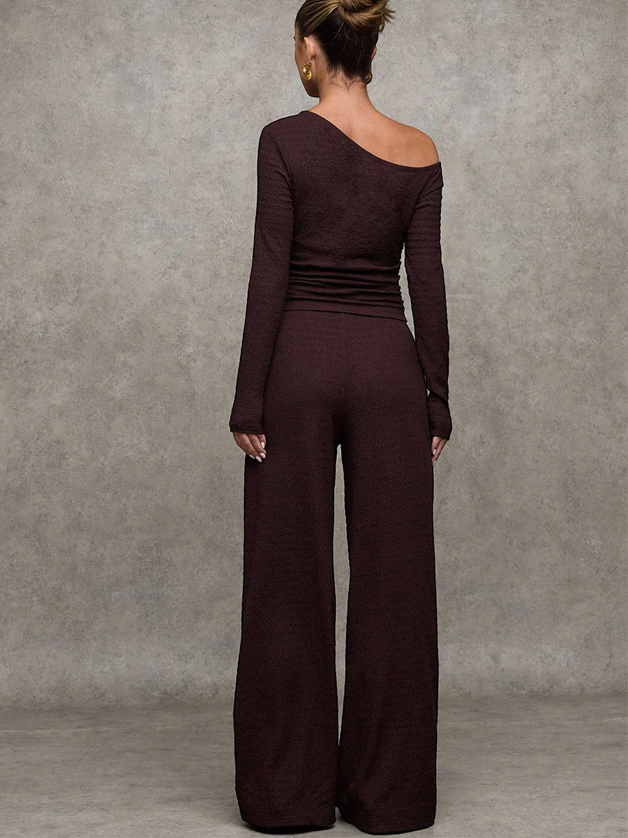 Samantha™ | Off Shoulder Knit Co Ord Set