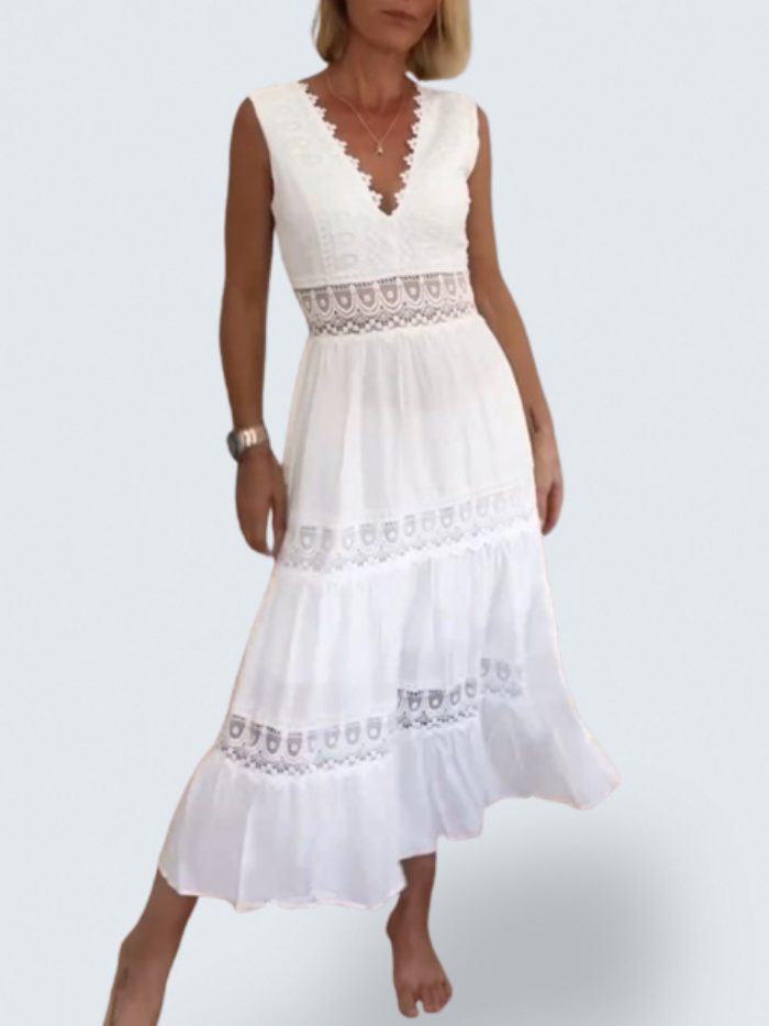 Charlotte™ | Handcrafted Lace Dress