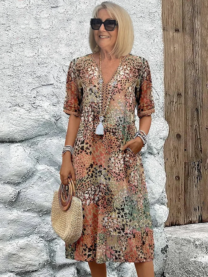 Veronica™ | Vibrant Midi Dress