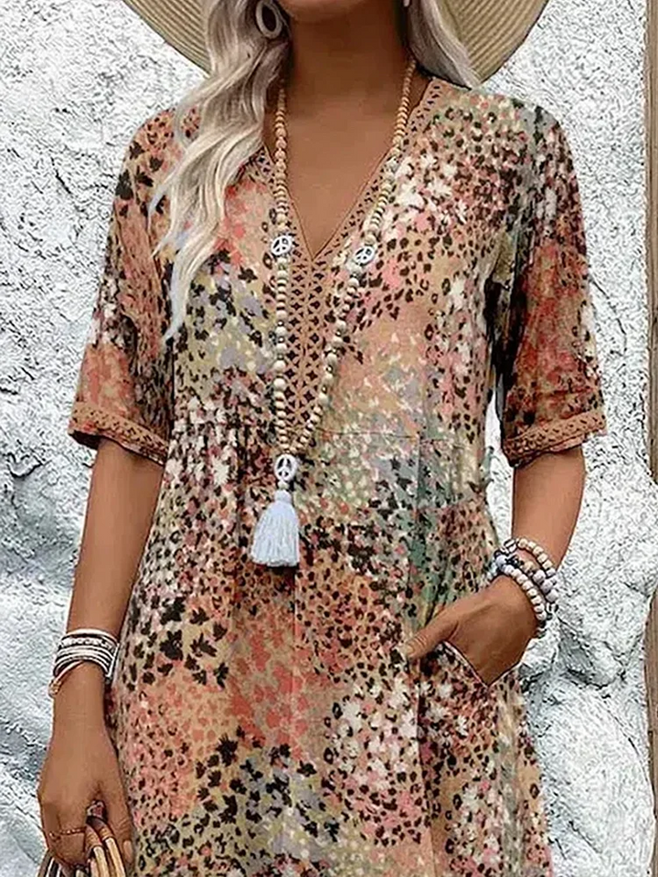 Veronica™ | Vibrant Midi Dress