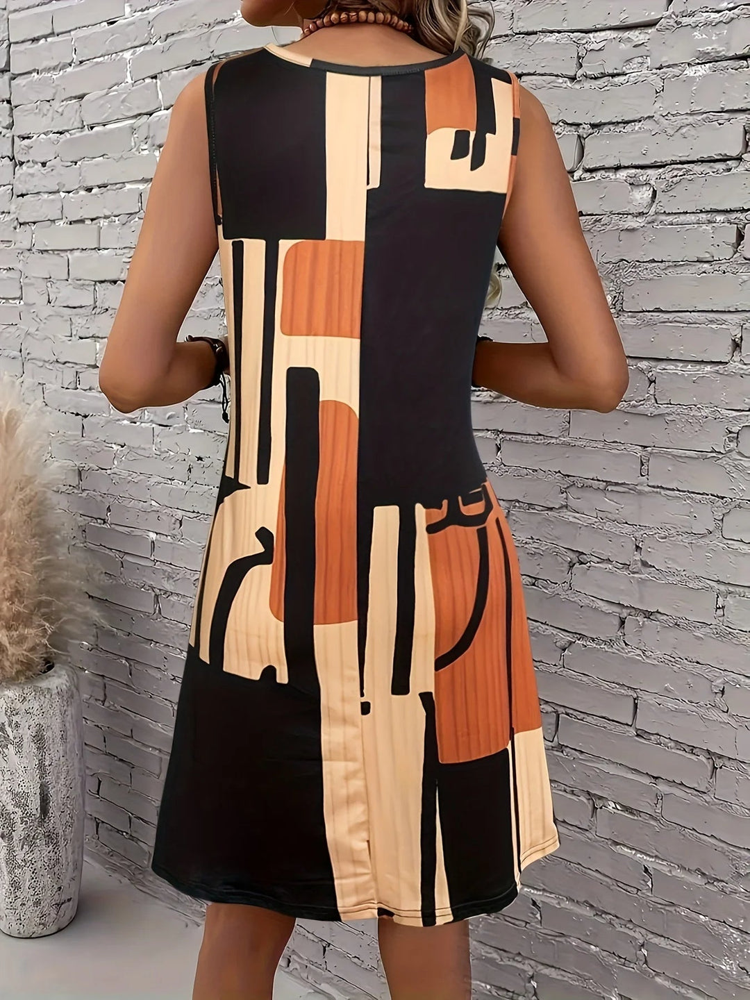 Lila™ | Geometric Casual Dress