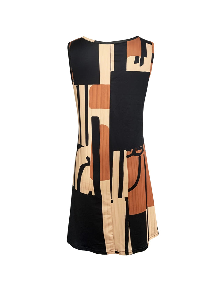Lila™ | Geometric Casual Dress