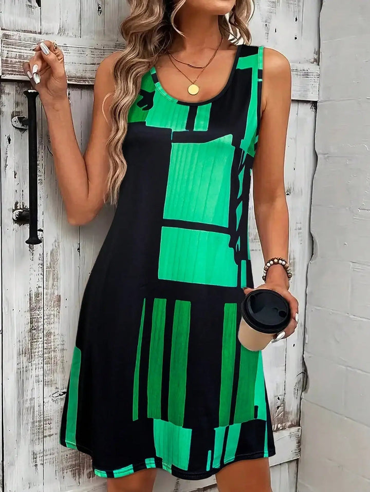 Lila™ | Geometric Casual Dress