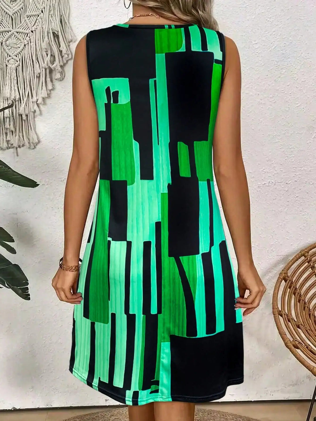 Lila™ | Geometric Casual Dress