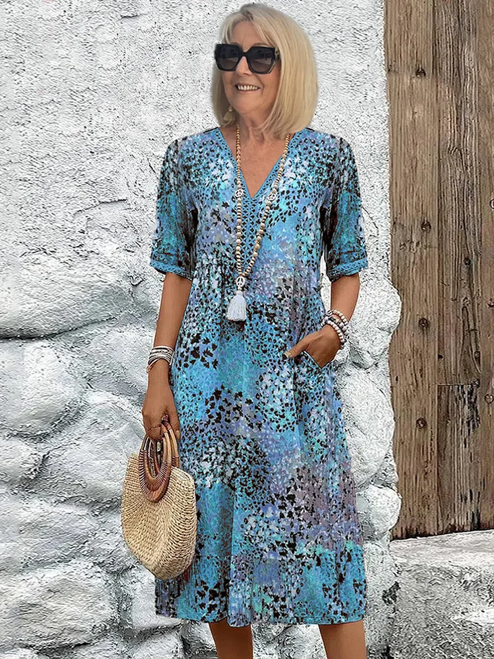 Veronica™ | Vibrant Midi Dress