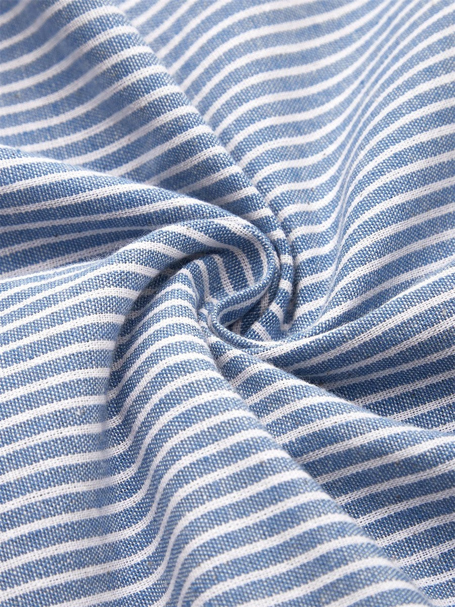 Aubrey™ | Striped Summer Midi Dress