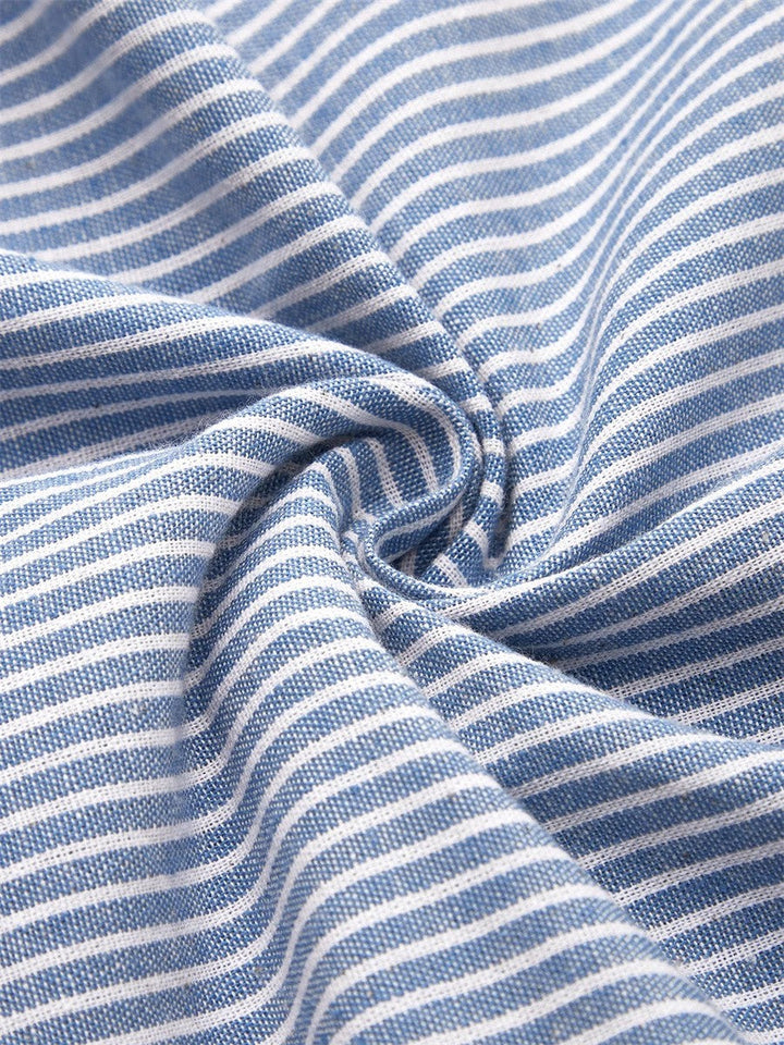 Aubrey™ | Striped Summer Midi Dress