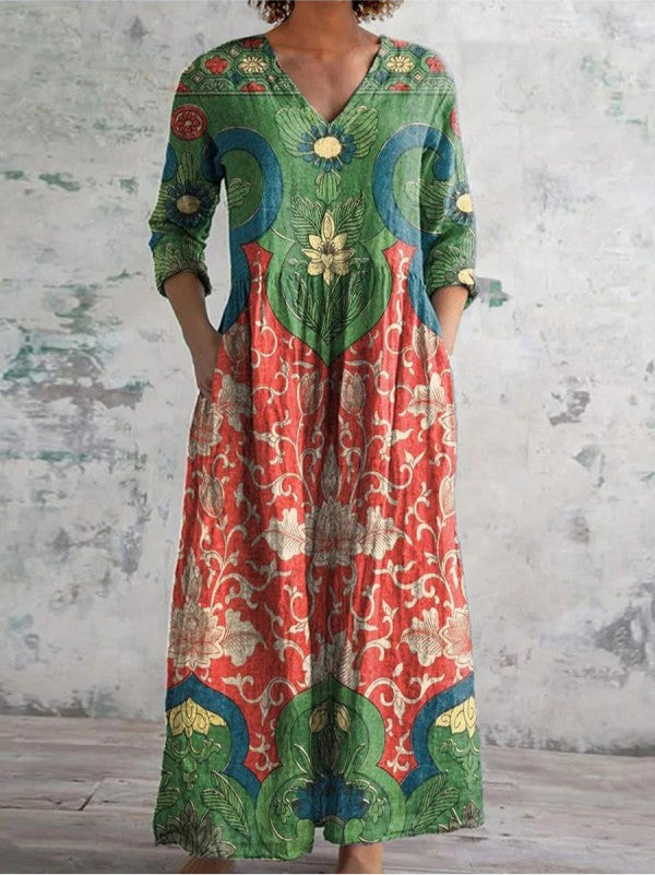 Isabella™ | Vintage Floral Dress