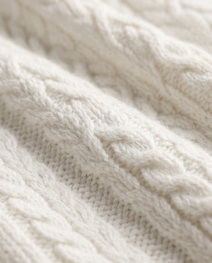 Clara™ - Cable Knit Half-Zip Jumper