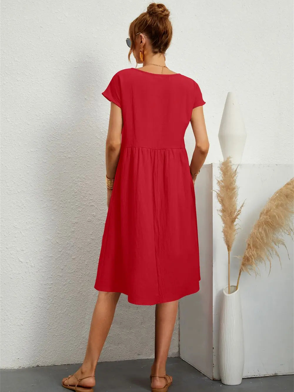Megan™ | Casual Pocket Dress