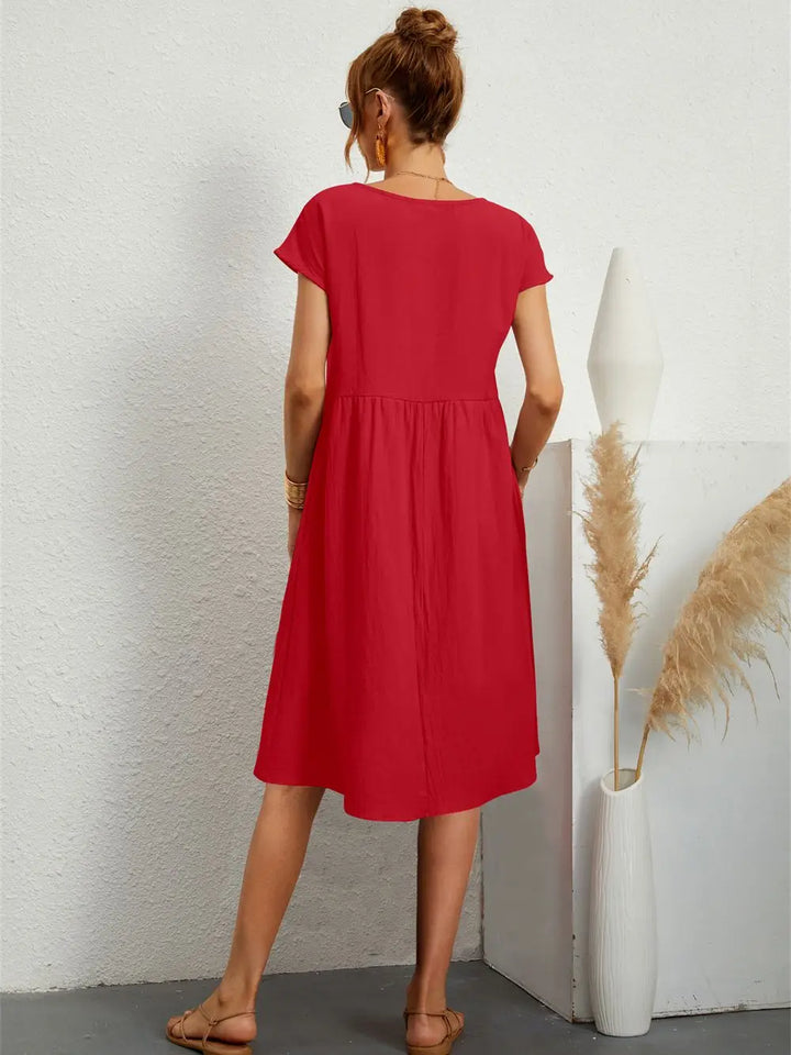 Megan™ | Casual Pocket Dress
