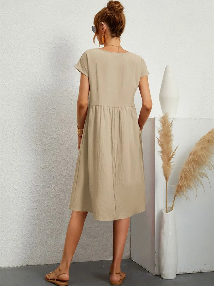 Megan™ | Casual Pocket Dress