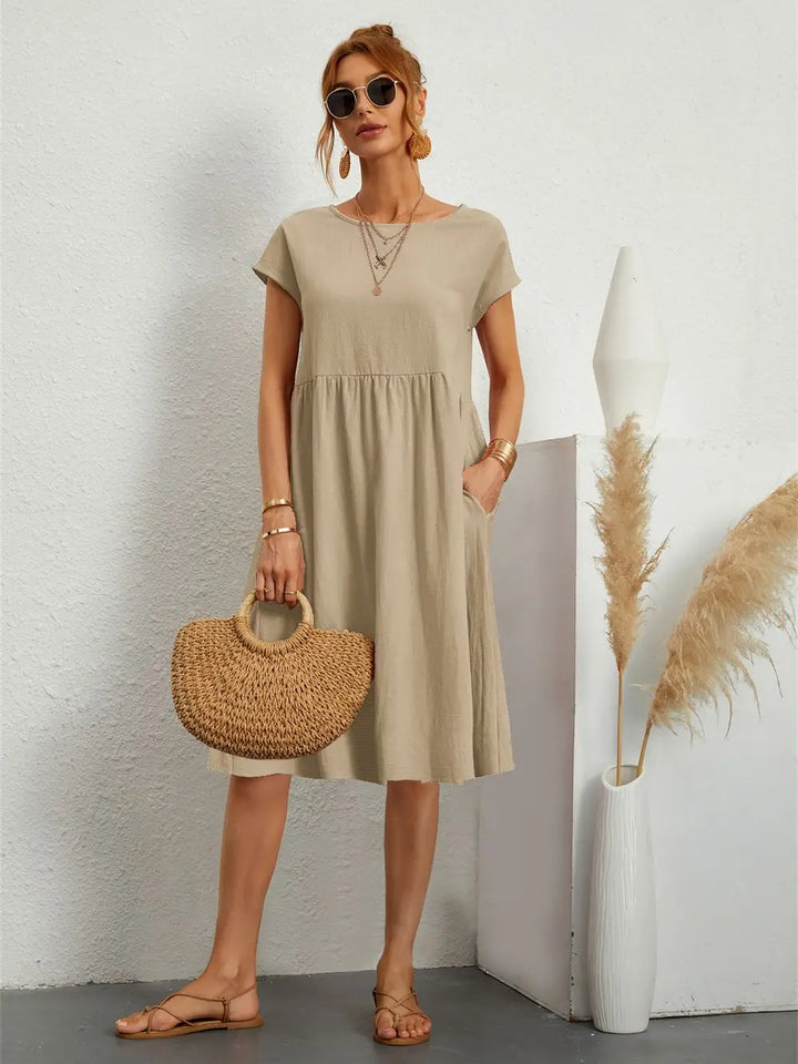 Megan™ | Casual Pocket Dress
