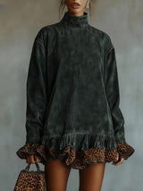 Jessica™ | Turtleneck Mini Dress